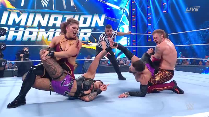 Edge And Beth Phoenix Vs Finn Balor And Rhea Ripley Watch Online