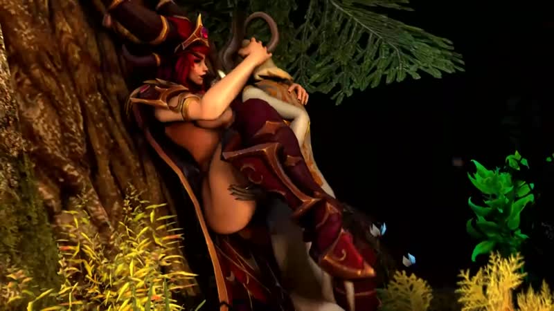 Draenei X Alexstrasza Futanari Yuri Lesbian Vaginal Fucked Milf 3d