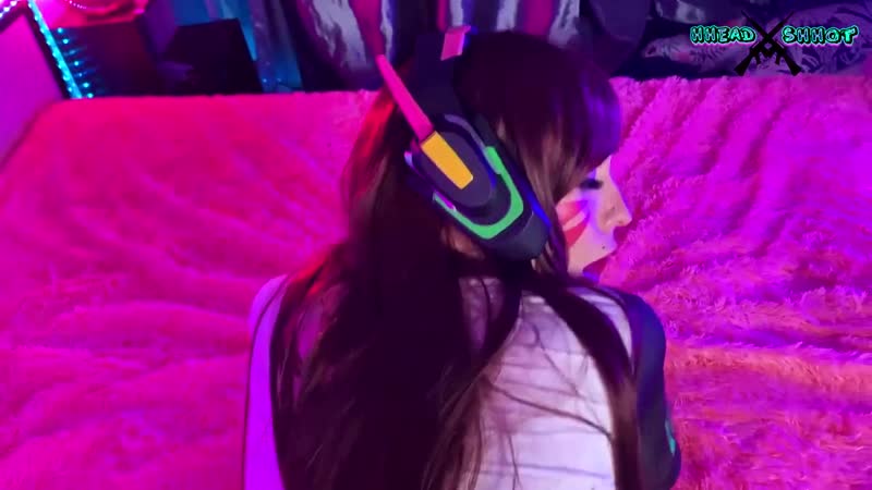 Alice Bong Aka Hheadshhot Dva Cosplay Anal Sex Beautiful Babes