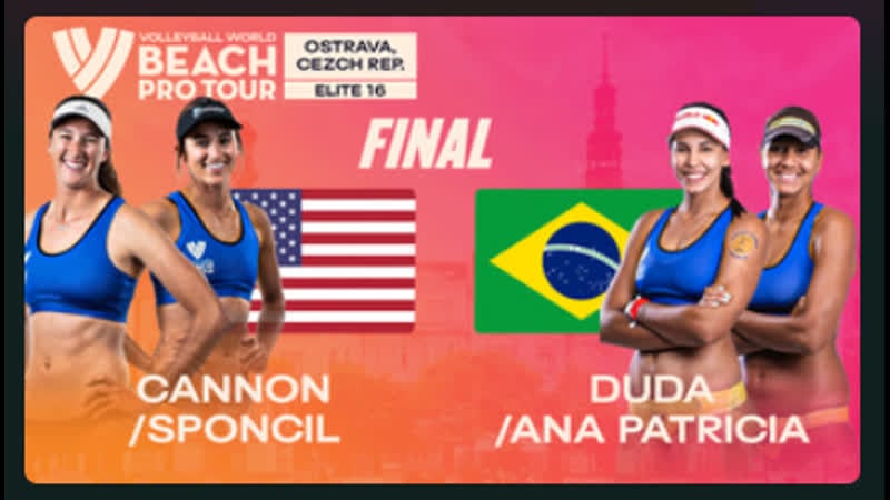 Cannon Sponcil Usa V Ana Patricia Duda Bra Women S Final Ostrava