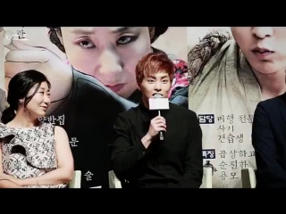 [fancam] 160531 «kim seondal» presscon @ exo's xiumin