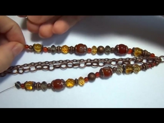 Видеоурок׃ браслет в несколько нитей