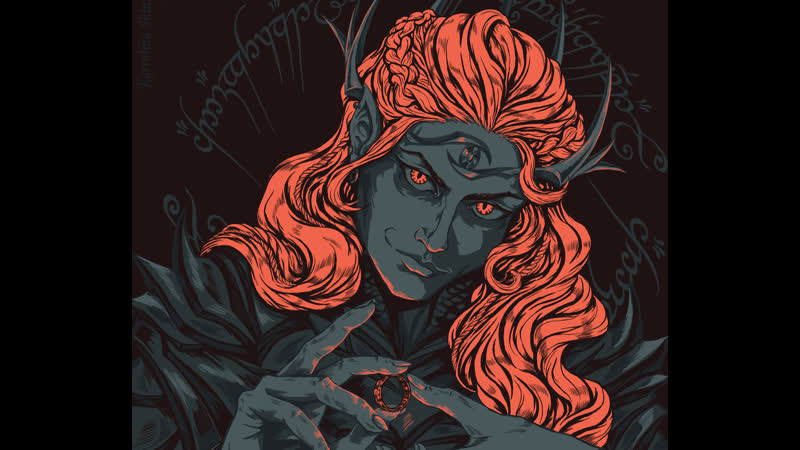 Speedpaint sauron / mairon silmarillion fanart | karrolina shinza art