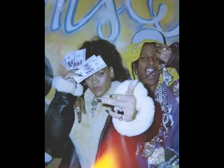 Rihanna x a$ap rocky via yams day (nyc, 17 01 2020)