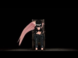 [mmd] spag heddy & anna yvette hide (sex whales remix)