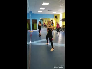 Групповая тренироа zumba с сертифицированным тренером мариной корневой