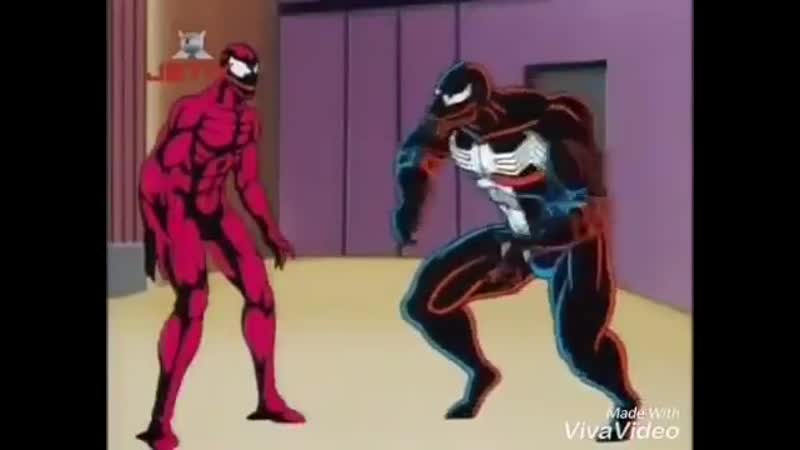 Карнаж и веном против человека паука 1994