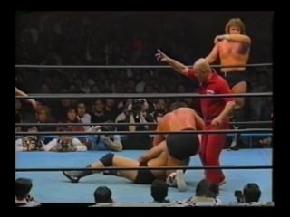 Steve williams/terry gordy [c] vs akira taue/jumbo tsuruta