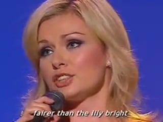 Katherine jenkins nid wy'n gofyn bywyd moethus (calon lân)