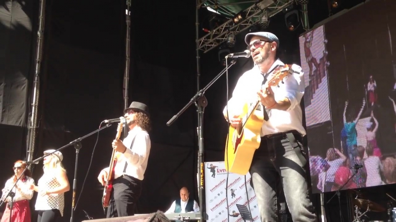 Lvilezfest 2016 "gefilte drive" хава нагила hey jude (video by igor salnikov)
