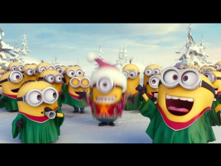 Minion christmas and new year ident