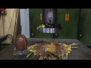 Easter special with hydraulic press