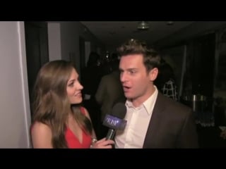 Laura osnes interviews jonathan groff live on facebook at the 2016 tony awards meet the nominees press reception