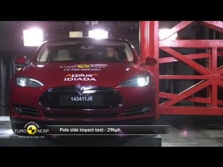 Euro ncap crash test of tesla model s 2014