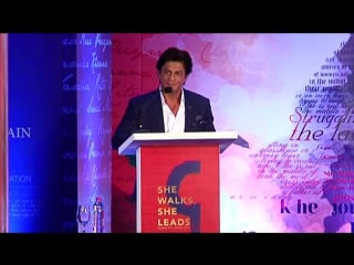 You are beautiful because you fight like a girl | shahrukh khan recites a beautiful poem