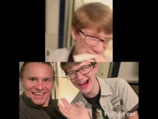 He lost his👅last baby tooth @theaidanminer came over to work on his #fitness merit badge for @boyscoutsofamerica (bc i'm a #eagl