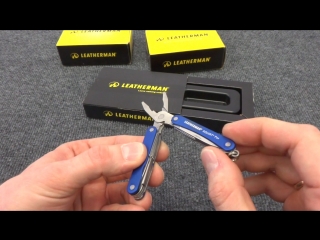 Распакоа и обзор четырех мультитулов leatherman