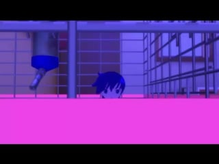 Mmd giantess chibimiku and tinykaito 2 [giantess]