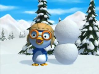 [pororo s1] #08 who touched my snowman