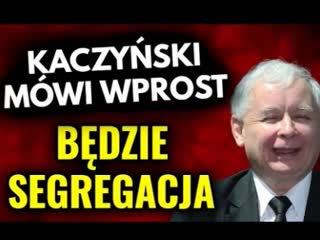 Będzie sanitarna segregacja jesienią! kaczyński to potwierdził