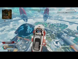 Using the trident to re enact a scene from spy porn 3 (jumping over turbine)