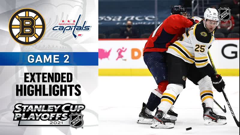 Boston Bruins Vs Washington Capitals R1 Gm2 May 17 2021 Highlights   Uhc2MXX7eD4 