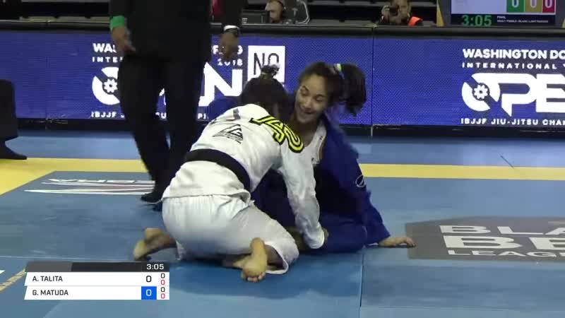 Gezary matuda vs ana talita alencar pan 2018