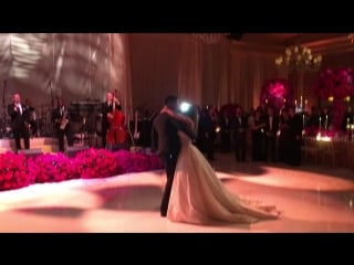 Sofia vergaras joe manganiello first dance as husband and wife