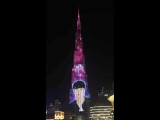 180715 exo on burj khalifa