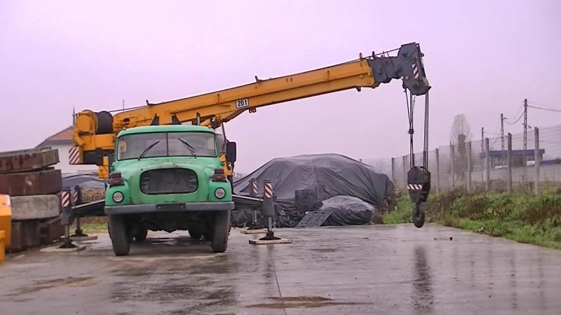 Автомобильный кран ckd ad 20 crane lifting 15 ton tatra 148