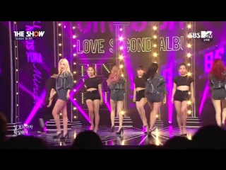 Girls day come slowly & ring my bell @ the show 150707