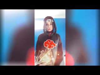 Tiktok cosplay naruto kakashi akatsuki