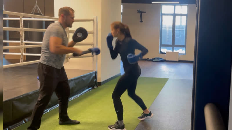 Уклоны и удары диана 9 тренироа