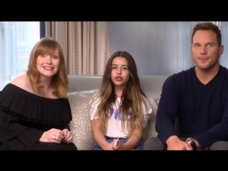 Teen advice with chris pratt bryce dallas howard (jurassic world) sophia grace