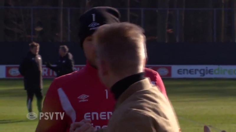 Зинченко посетил тренироу "псв"