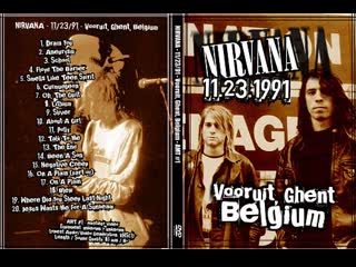 Nirvana live at vooruit,ghent,belguem,23 11 1991г