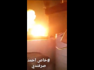 Израиль сектор газа 19 02 2018 очевидцы запечатлели момент авиаудара ввс израиля