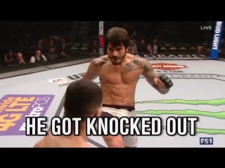 Ufc fighter learns painful instant karma lesson after cheap shot in ufc 196