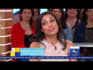 Hmmm star wars for rosario dawson? yes! she talks about wanting to be in a future film