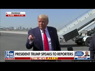 Trump telling fake news they are criminals this is what they call a mic drop