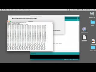 Arduino for musicians 9 9 preparing samples for use with a lookup table