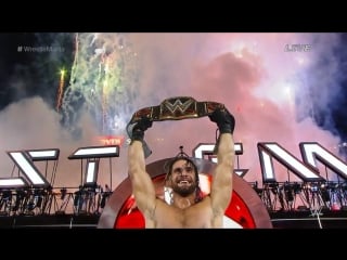 Wwe wrestlemania 31 seth rollins cashes money in the bank