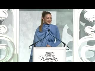 Gigi hadid talks about social media, negative comments and voice it gives to her