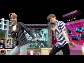 [video] 150623 kai & baekhyun @ asc behind clip #1 call me baby + love me right point dance