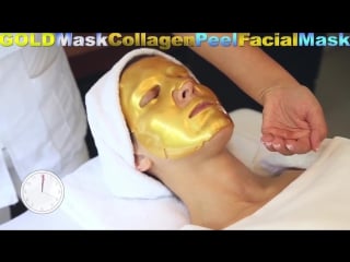 Gold mask collagen peel facial mask