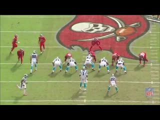 Christian mccaffrey rips off a 53y run with patient running behind great blocks