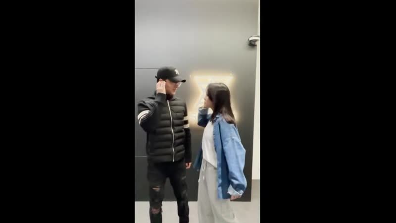 |210217| #bumchallenge with kim sejeong @ ravi's ig