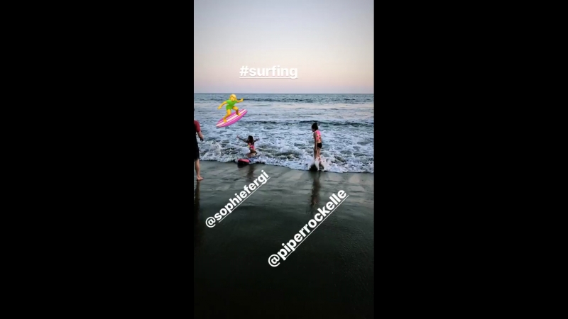From instastory sophie fergi