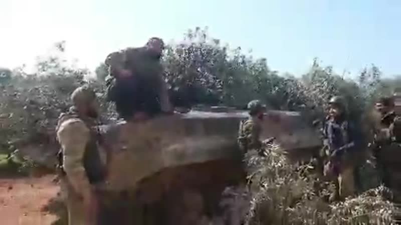 Güney i̇dlib san köyünde alınan ganimet bmb