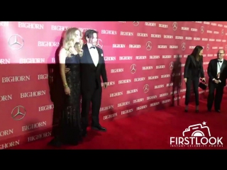 Johnny depp and amber heard at the 2016 palm springs film festival gala